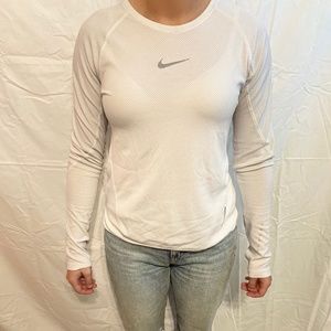Nike White Long Sleeve